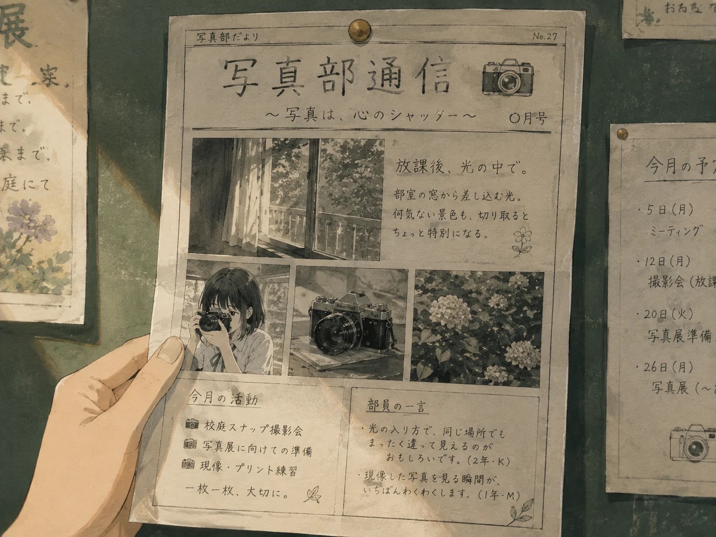 放課後の坂道